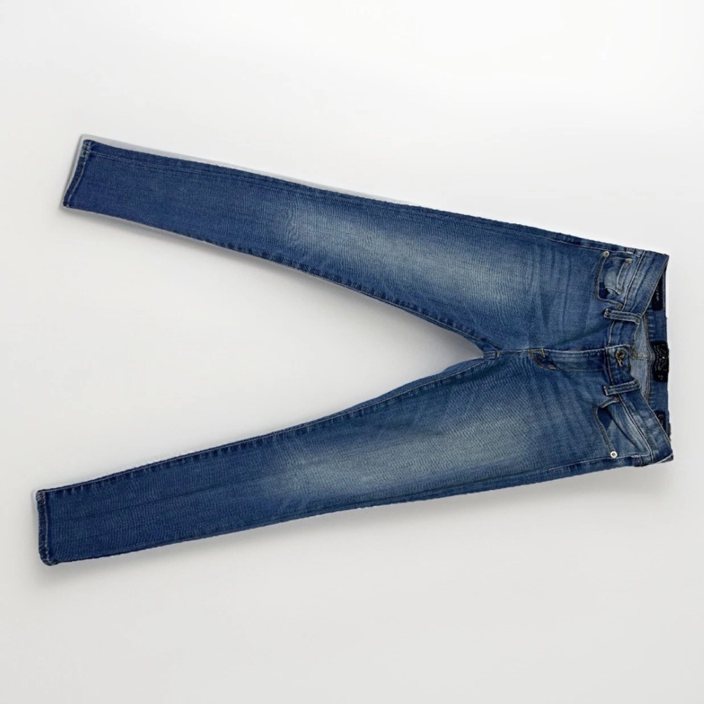 Lucky Brand Indigo Denim Pants Medium Wash Brooke Skinny Size 2/26 A